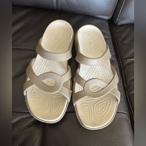 CROCS Women's Beige Sandals